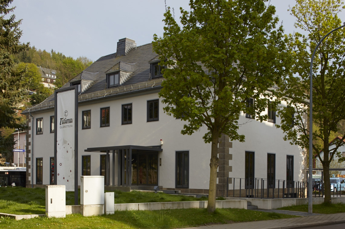 Tutima Manufacture Glashütte — the building on Altenberger Straße
