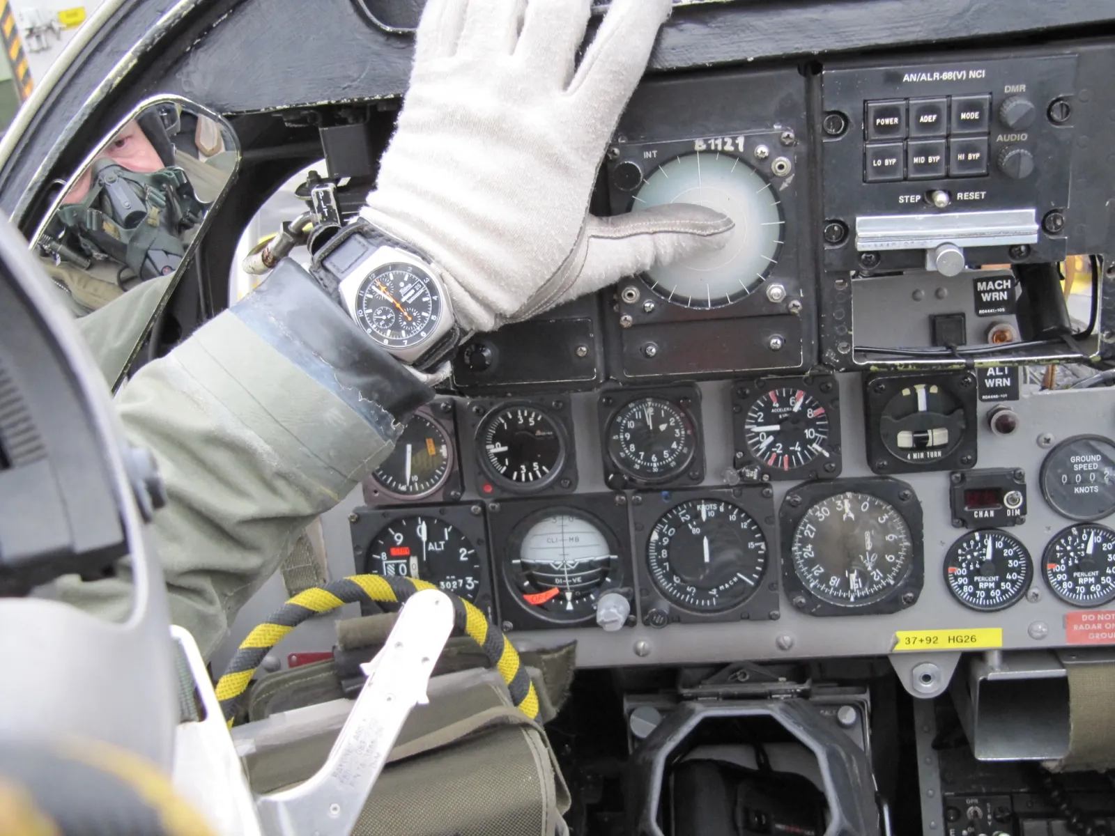 F-4 Phantom cockpit controls — NATO service era