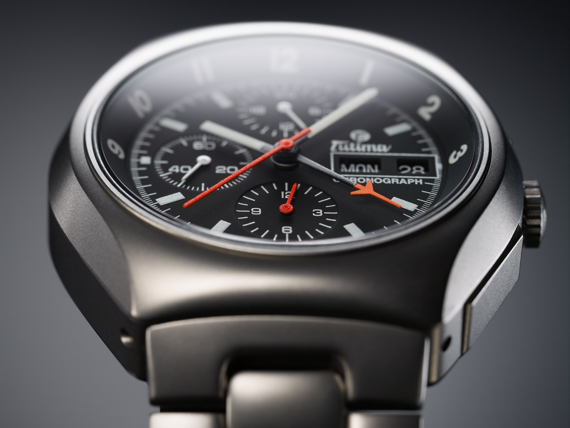 Military NATO Chronograph T 760-52 — detail